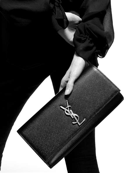 ysl crystal kate|ysl kate clutch black.